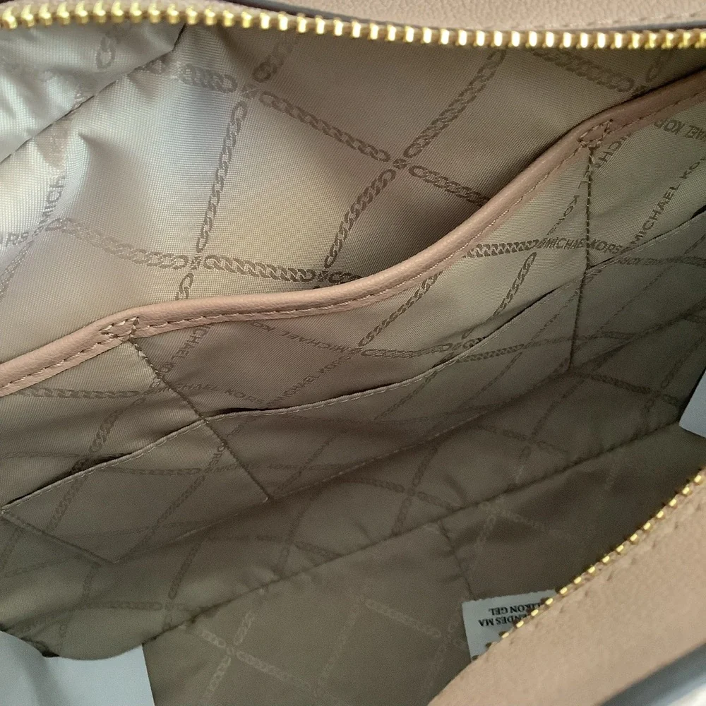 Michael Kors Sylvia Fawn‎ Leather Tote Bag NWT